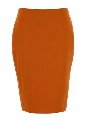 Saint Laurent pencil midi skirt - Orange