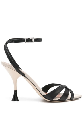 3juin Noeli Sierra 95mm sandals - Black