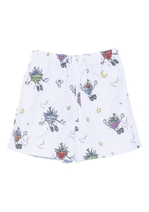 Sky High Farm Strawbabies shorts - Blue
