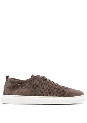 Henderson Baracco Ronny suede low-top sneakers - Brown