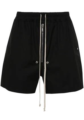 Rick Owens Bela Boxers poplin shorts - Black