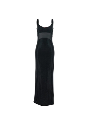 TWENTY FOURHAITCH sleeveless maxi dress - Black