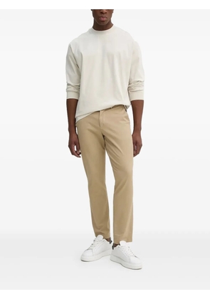 BOSS long-sleeve crew-neck T-shirt - Neutrals