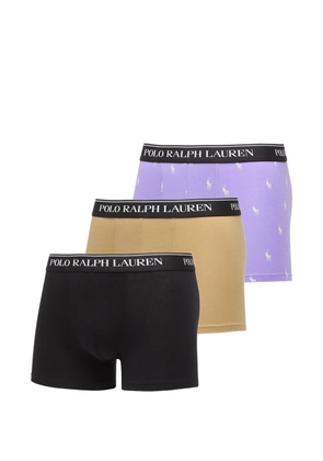 Polo Ralph Lauren logo-detail boxers (set of three) - Black