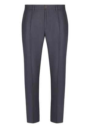 Dolce & Gabbana mid-rise tailored trousers - Blue