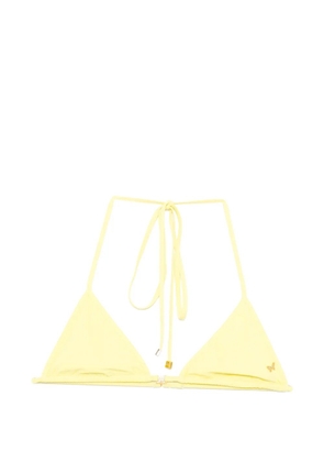Kiki de Montparnasse Coeur bikini top - Yellow