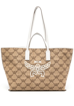 MCM medium Himmel tote bag - Neutrals