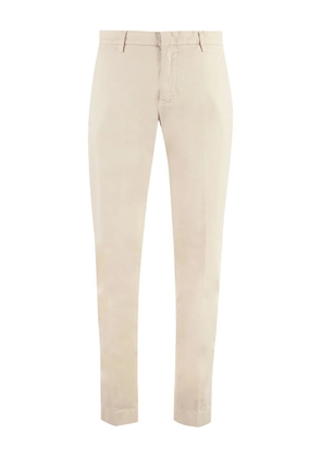 Hand Picked tailored straight-leg trousers - Neutrals