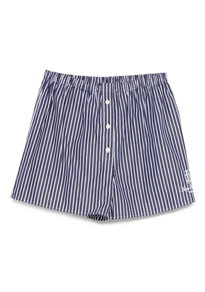 Sporty & Rich Vendome striped shorts - Blue