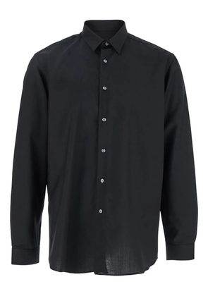 Low Brand mini-logo tag shirt - Black