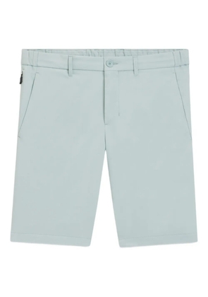 BOSS Easy-Iron buttoned shorts - Blue