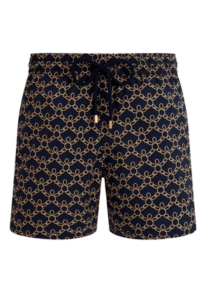 Vilebrequin elasticated-waistband swim shorts - Blue