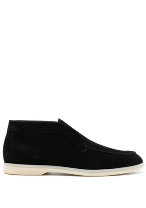 Scarosso Leonardo suede boots - Black