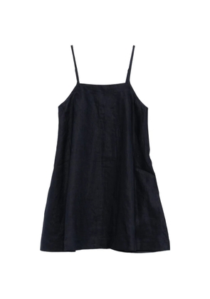 BONDI BORN Leiden square-neck mini dress - Blue