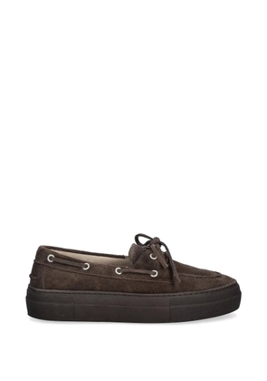 Copenhagen CPH177 lace-up suede boat shoes - Brown
