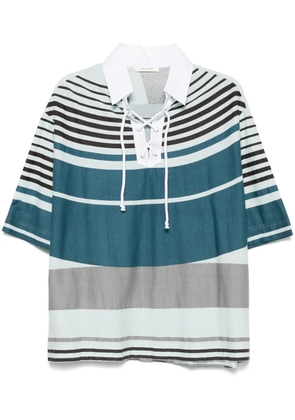 Craig Green Wave polo shirt - Blue