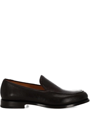 Ortigni leather loafers - Brown