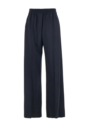 Brunello Cucinelli elasticated-waist trousers - Blue