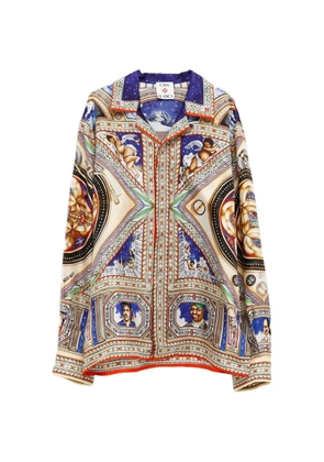 Casablanca printed shirt - Neutrals