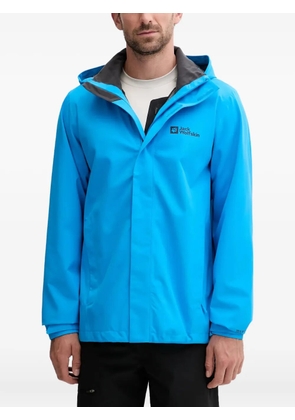JACK WOLFSKIN Trailtime 2l hooded zip-up performance jacket - Blue
