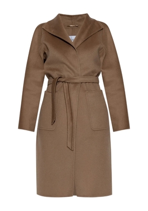 Max Mara belted coat - Brown