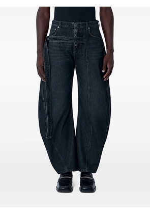 Jean Paul Gaultier strap detail trousers - Black