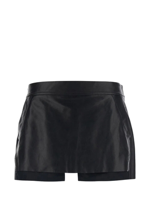 Rick Owens Fog rear-zip mini skirt - Black