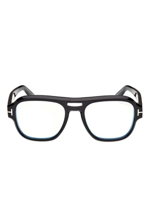 TOM FORD Eyewear Navigator pilot-frame glasses - Black