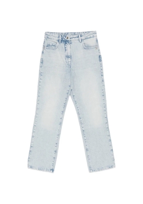 Patrizia Pepe high-waist straight jeans - Blue