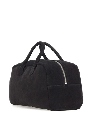 Marge Sherwood Soft Bowling suede tote bag - Black