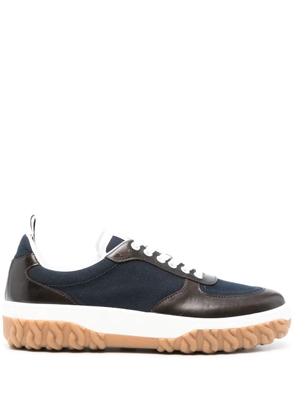 Thom Browne Letterman panelled sneakers - Blue