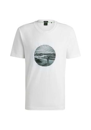 BOSS graphic-print T-shirt - White