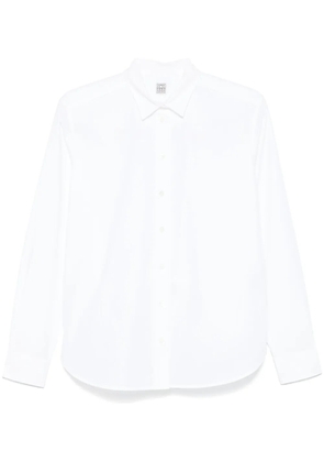TOTEME Signature cotton shirt - White