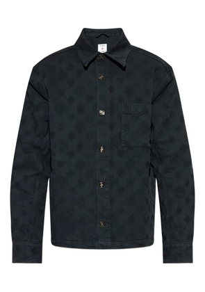 Casablanca logo-embossed shirt - Black