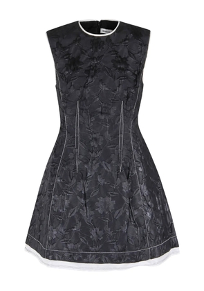 Simkhai Audrina floral-print mini dress - Black