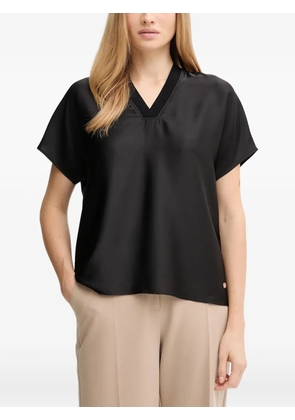 Joseph Ribkoff V-neck blouse - Black
