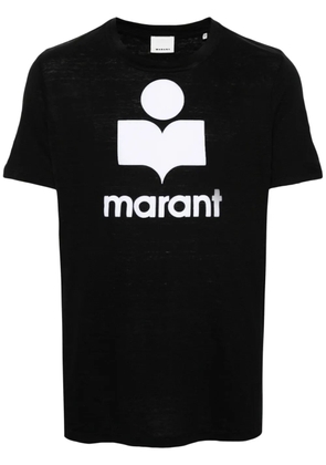 MARANT Karman linen T-shirt - Black