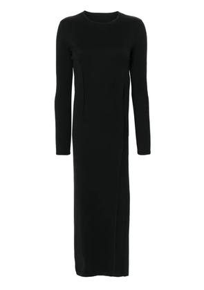 MM6 Maison Margiela single stitch-logo jumper - Black