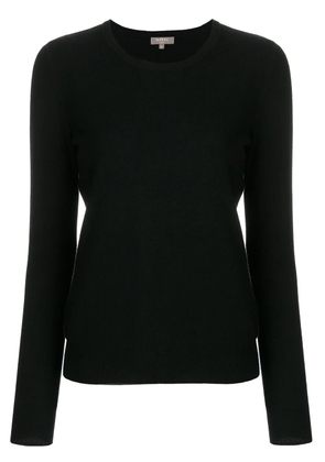 N.Peal cashmere round neck jumper - Black
