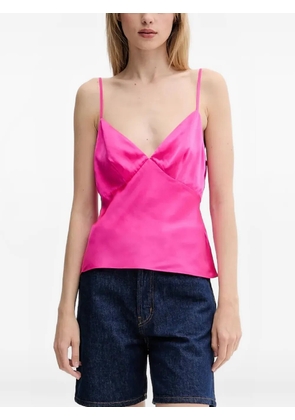 FROM FUTURE v-neck top - Pink
