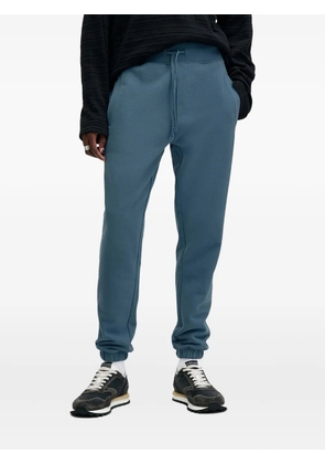 AllSaints Raven logo-embroidered track pants - Blue