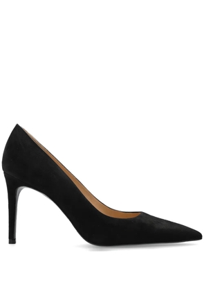 Stuart Weitzman 85mm suede pumps - Black