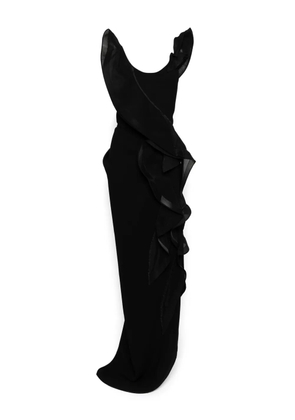 Maticevski Satellite Wave gown - Black