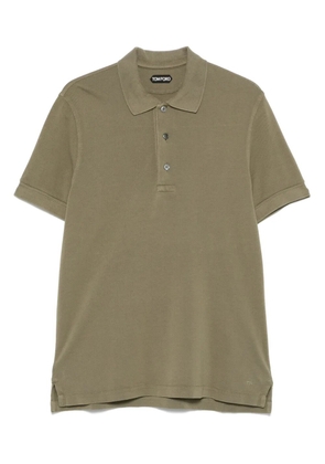 TOM FORD short-sleeve polo shirt - Green