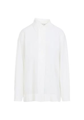 Carven collared long-sleeve shirt - Neutrals