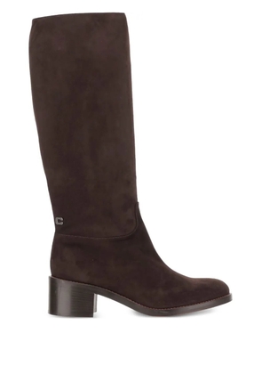 Carel Paris 50mm Brighton suede boots - Brown