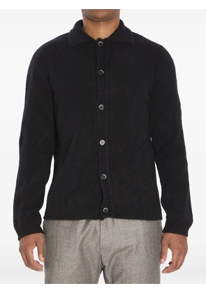 Barena pointed-collar knitted cardigan - Black