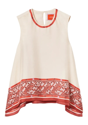 La DoubleJ San Carlo top - White