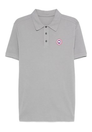 Canada Goose Beckley logo-patch polo shirt - Grey