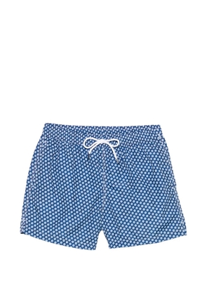 Fedeli floral swim shorts - Blue